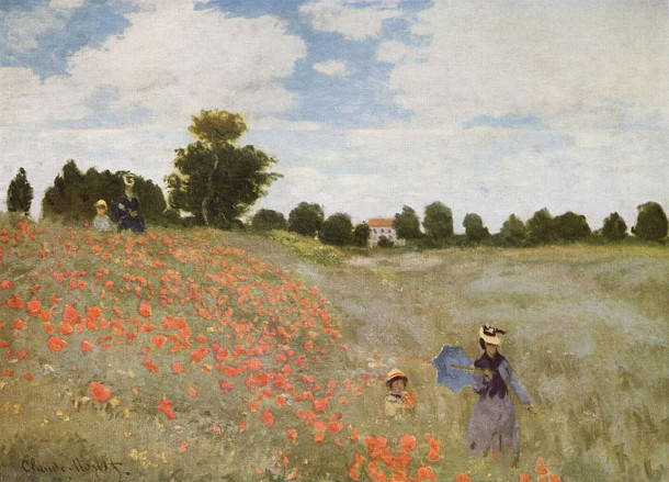 Claude Monet les coquelicots