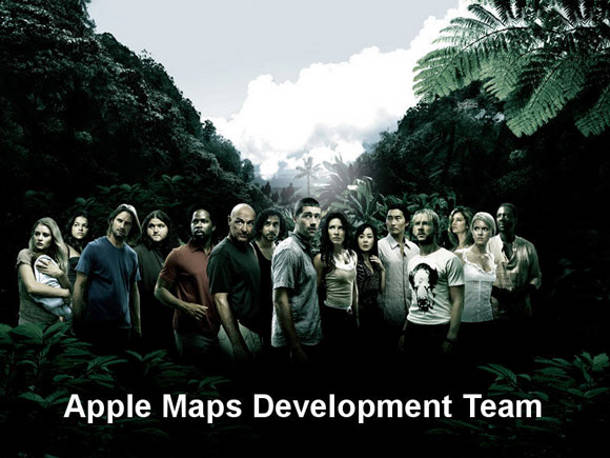 Apple Maps Lost
