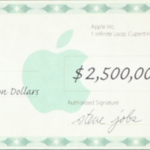 Apple dollars