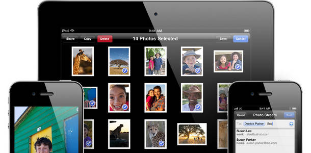 Apple iOS 6 flux photos
