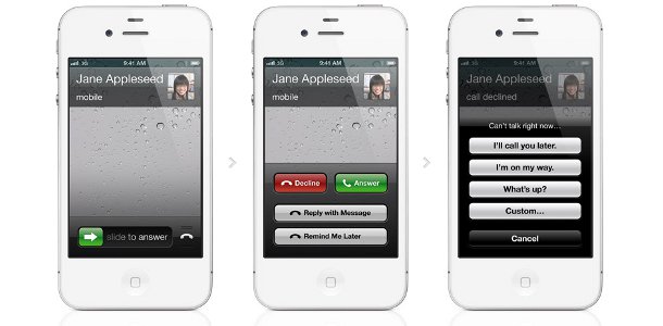 Apple iOS 6 téléphone