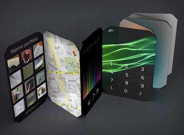 Concept smartphone booklet