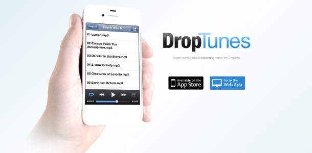 Dropbox musique Droptunes