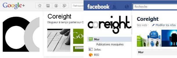 Google+ VS Facebook pages marques
