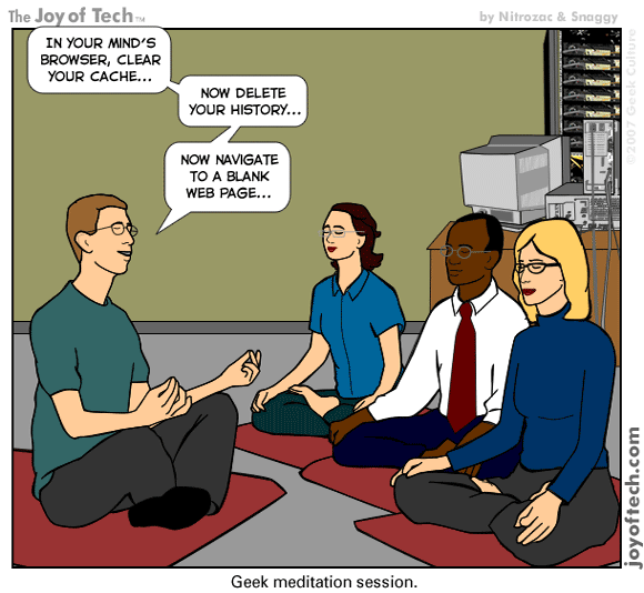Méditation geek