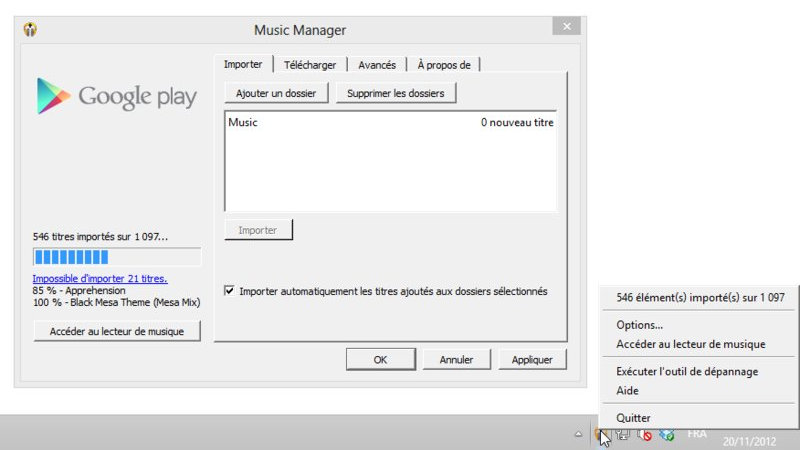 Google Music Manager