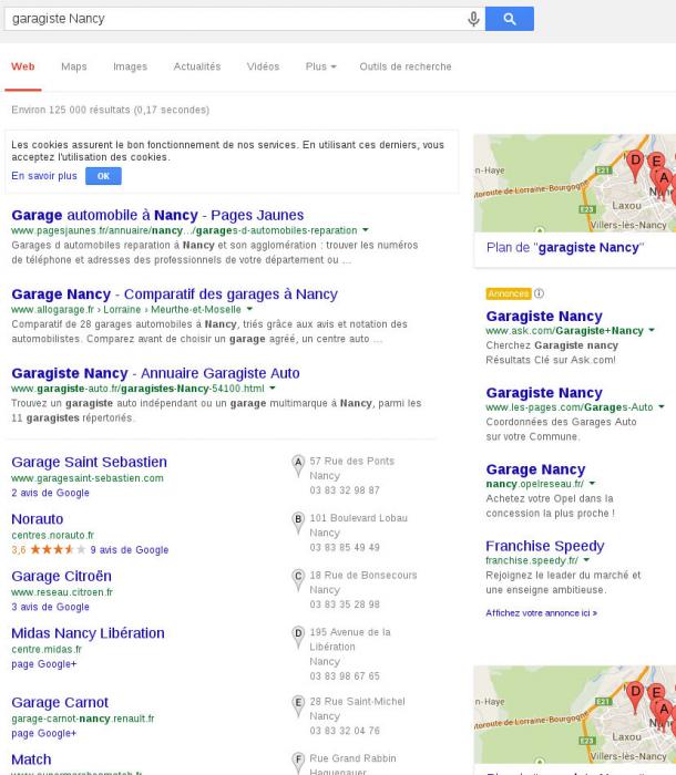 Google recherche