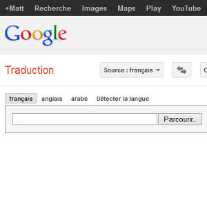 Google traduction document