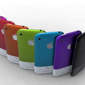 iPhone couleurs