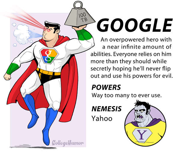 Internet Justice League : Google