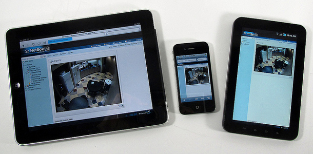 Iphone, iPad et Samsung Galaxy Tab