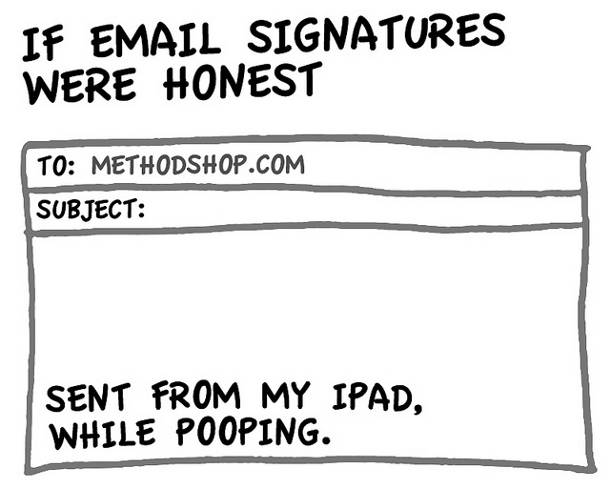 Mail honnête