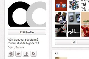 Pinterest coreight profil