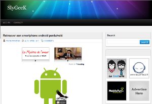 Slygeek retrouver smartphone android