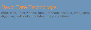 David Taté Technologie David Taté Technologie