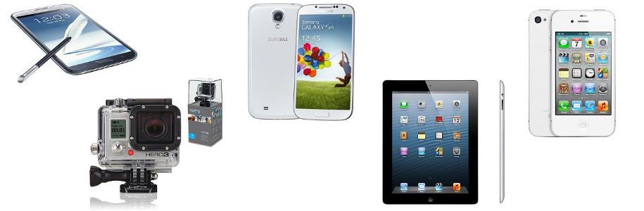 Bonnes affaires high-tech : iPhone 4S, Galaxy S4, iPad 4, GoPro... et plein d'autres !