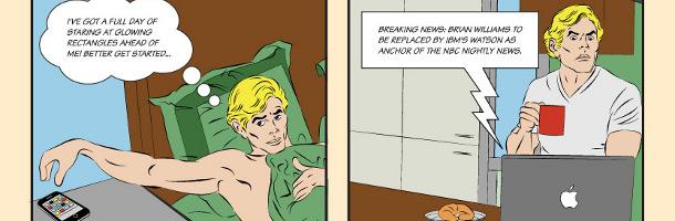 Comic : Toujours connecté, une journée dans la vie numérique