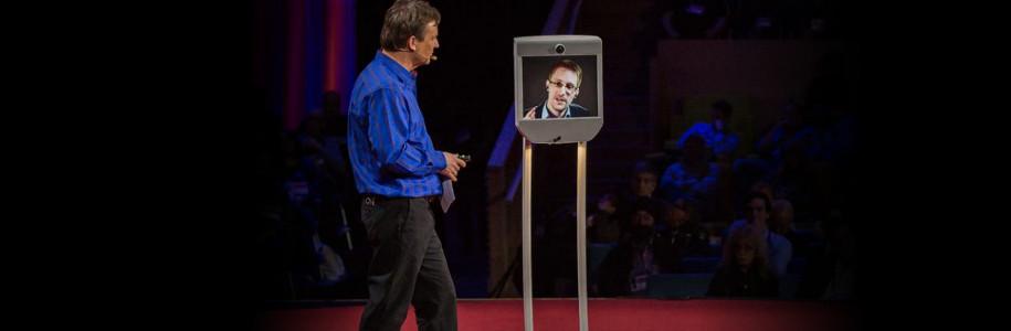 "Voici comment nous reprendrons l'Internet" Edward Snowden, TED2014