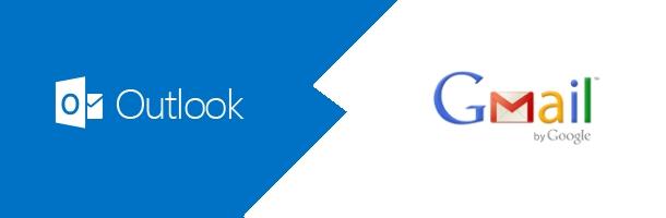Outlook VS Gmail, une nouvelle bataille pour nos boîtes mails ?