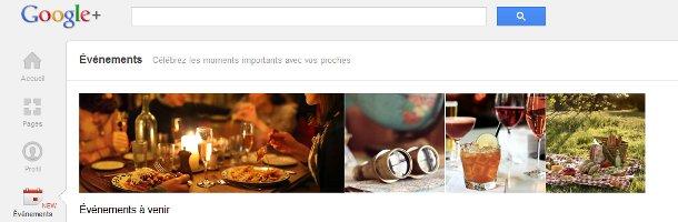Google+ Événements, un argument intéressant pour attirer de nouveaux utilisateurs?