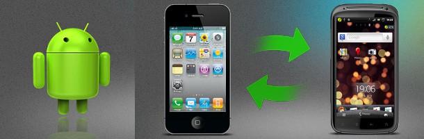 Transfert facilement tes données d'un iPhone à un smartphone Android... et inversement 